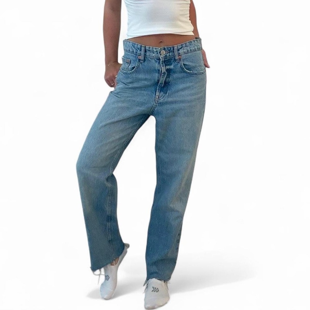 Zara Light Blue Denim Jeans